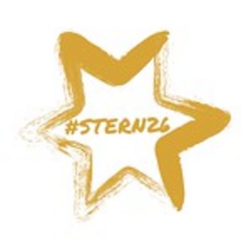 Illustration Stern mit dem Text #Stern26