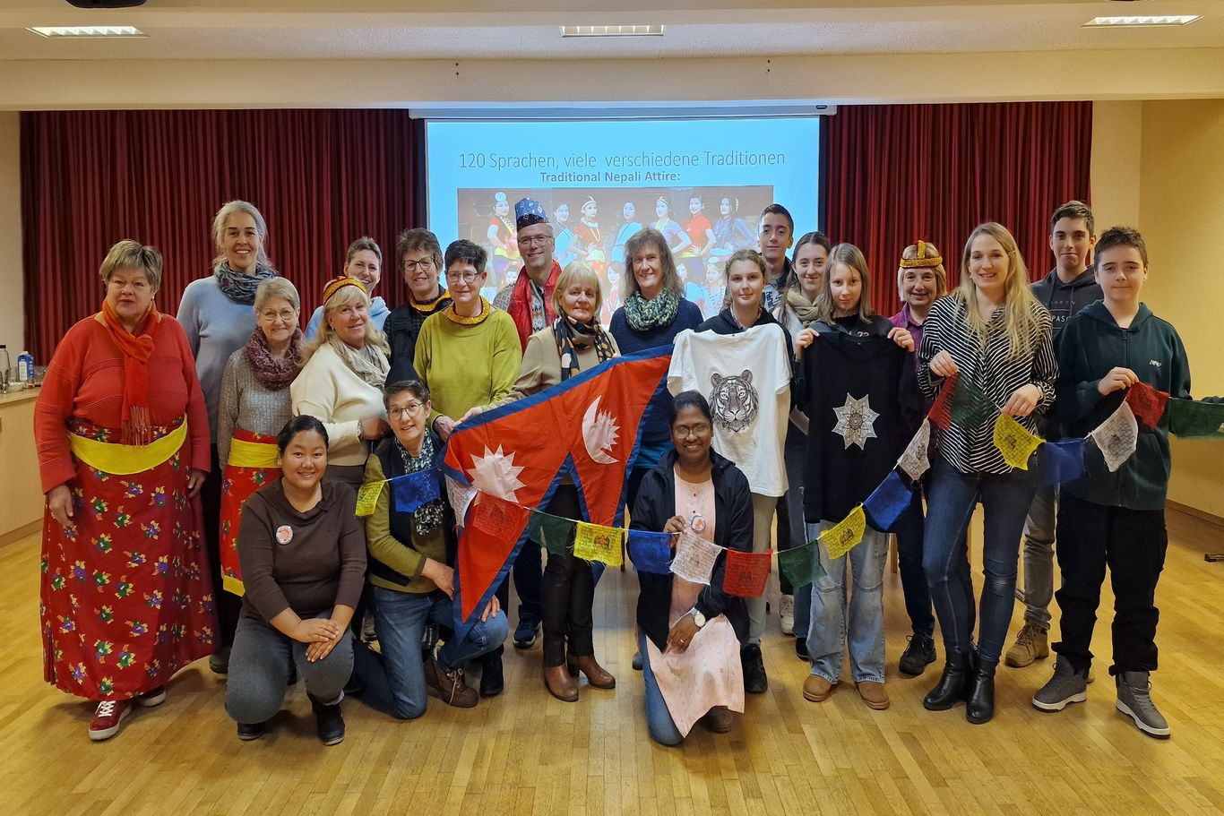 Vortrag unserer Projektpartnerinnen in der Pfarre Zwettl
